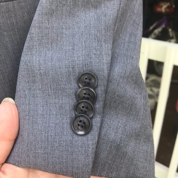 🆓 Tie .2Pcs 🎄Tommy Hilfiger Modern Fit Flex Suit Separates Coat, Gray like new. - Picture 6 of 17